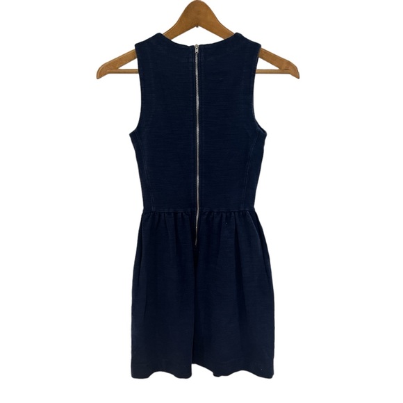 Navy Madewell Basic Dress - Picture 2 of 6